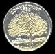 Gold on Silver Connecticut State Commemorative Quarter