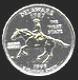 Gold on Silver Delaware State Commemorative Quarter